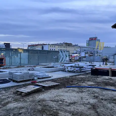 Budowa Rzeszowskiego Centrum Komunikacyjnego [październik 2023] - fot 18